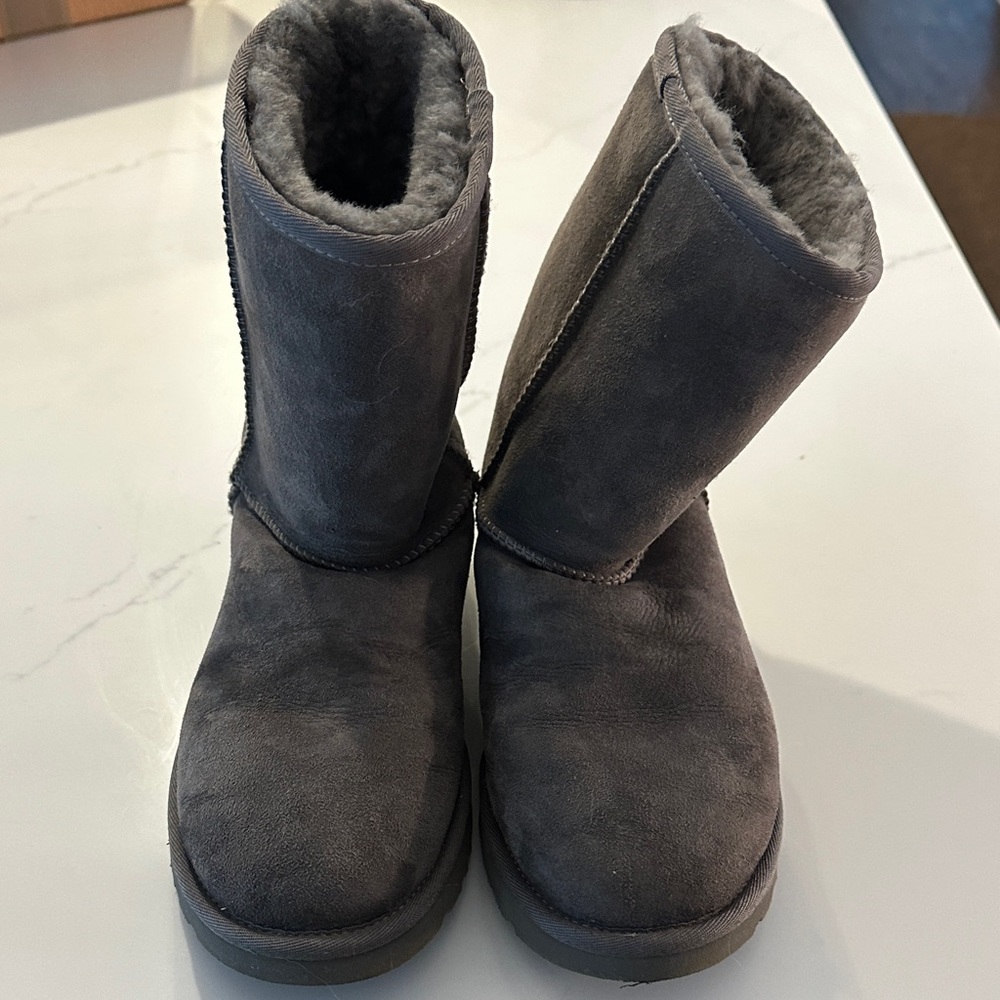 Gray Suede Ugg Boots